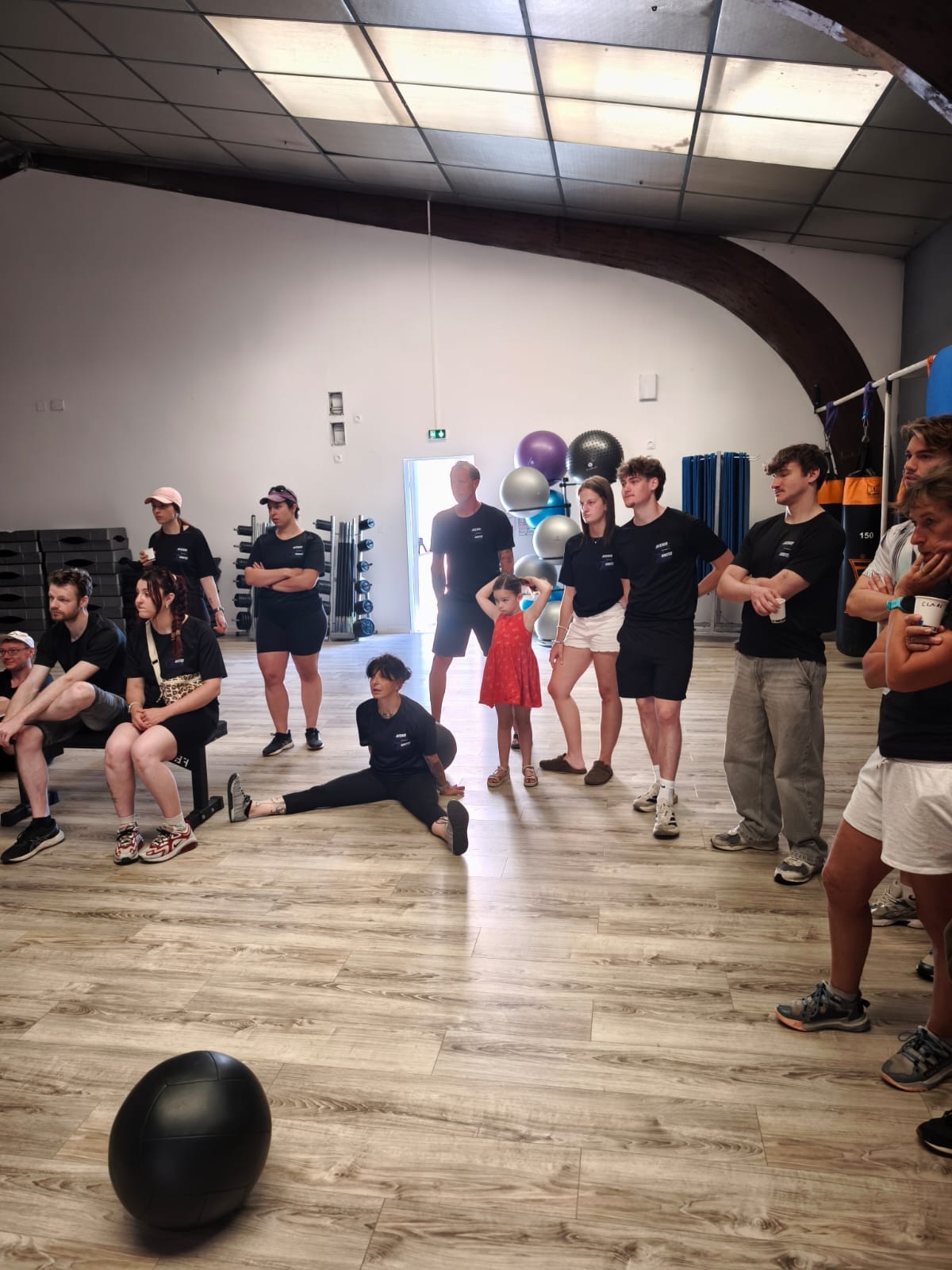 L'équipe de bénévoles de l'Avenir Fitness Cup 7 Minutes Chrono à Langon