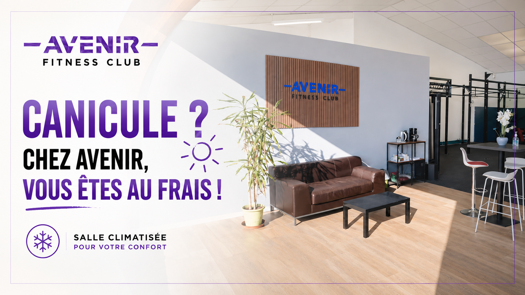 Canicule en Gironde — sport en salle à Avenir Fitness Langon