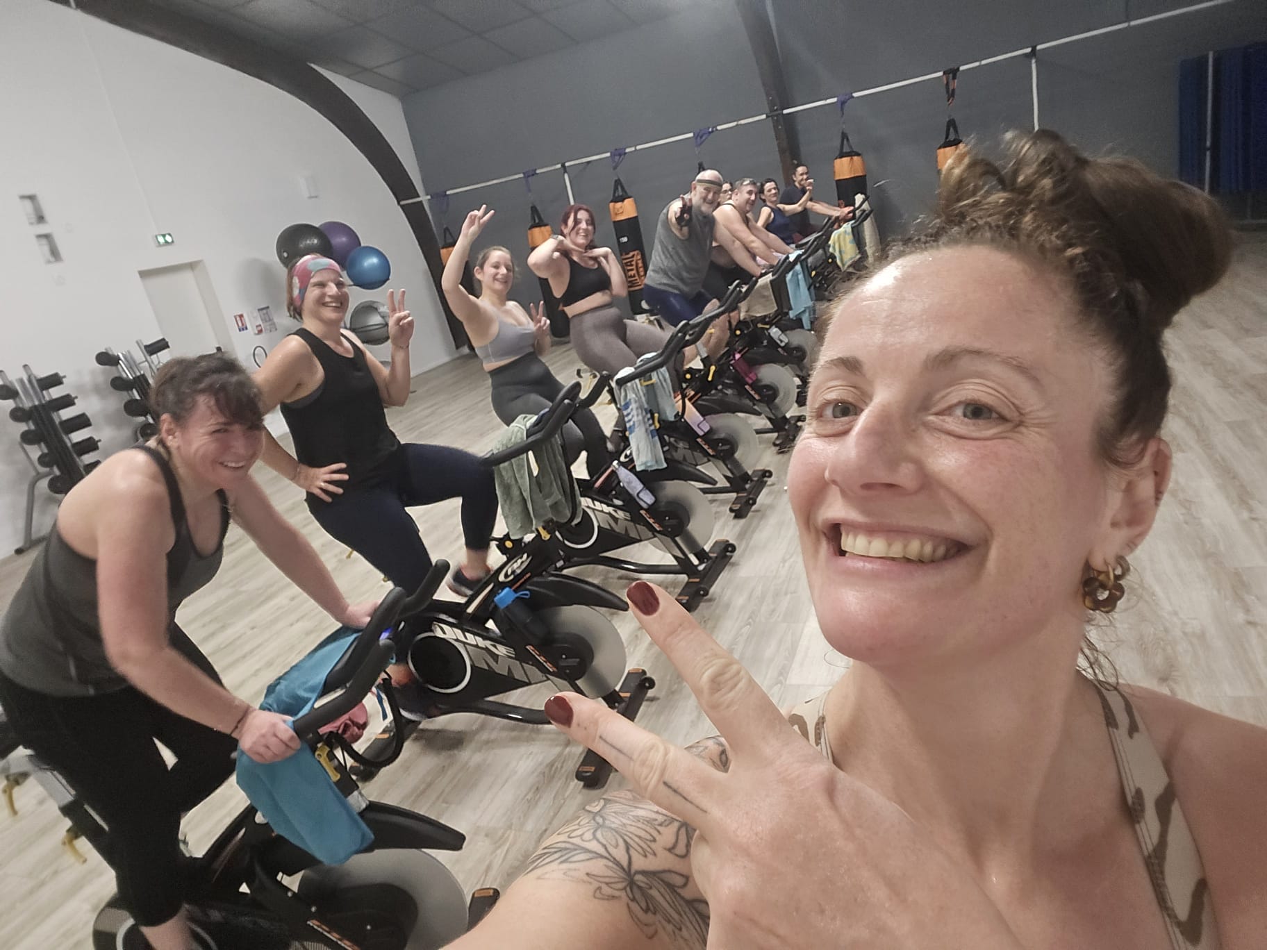 Marion fondatrice coach sportive Avenir Fitness Langon